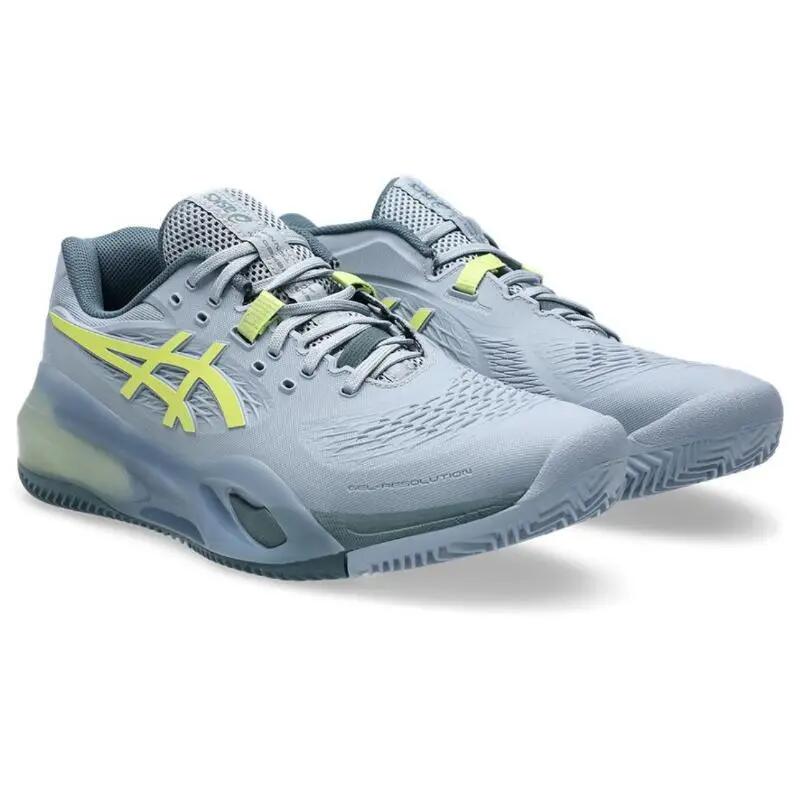 Tênis Asics Gel Resolution X Clay Gray Pistachio Green 4/6