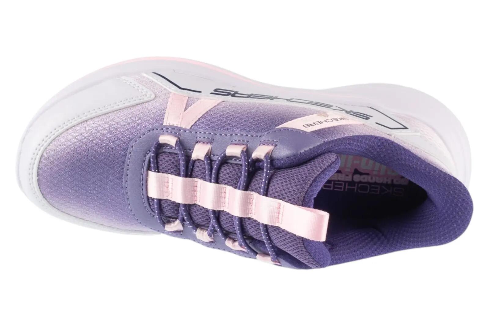 Chaussure de randonnée Baskets Enfants Skechers WAVE 92 Lila 3/4