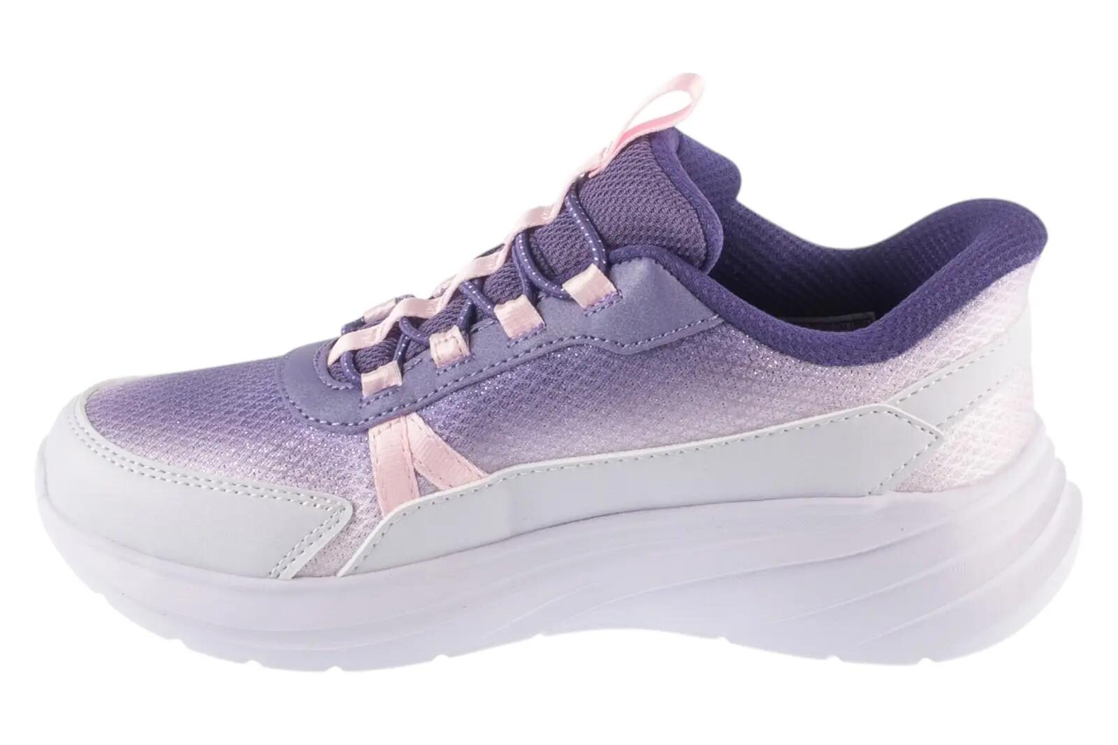 Chaussure de randonnée Baskets Enfants Skechers WAVE 92 Lila 2/4