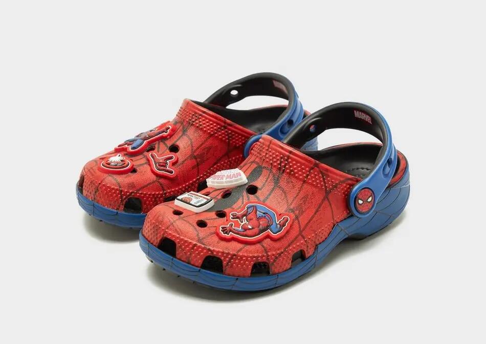 Zuecos - Bebé - Classic Clog Spider-Man - Negro/Rojo 2/5