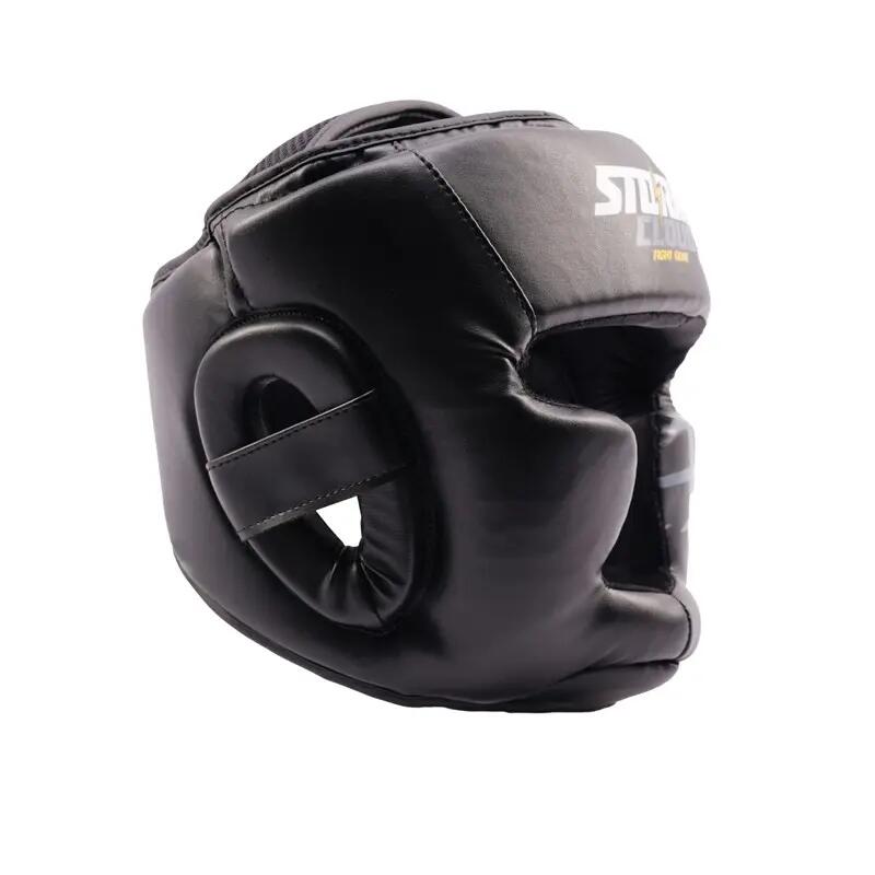 Casco de boxeo infantil StormCloud Lynx negro/gris talla M junior 3/7