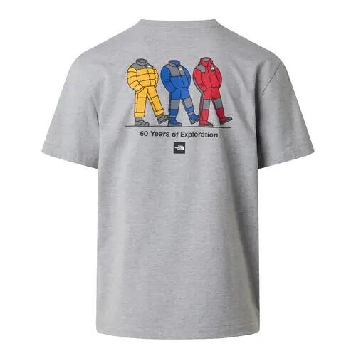 Camiseta Gris The North Face Celebration Relaxed Short Sleeve Tee-Graphic Pale 5/5