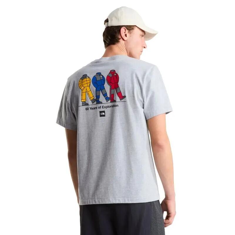 Camiseta Gris The North Face Celebration Relaxed Short Sleeve Tee-Graphic Pale 4/5