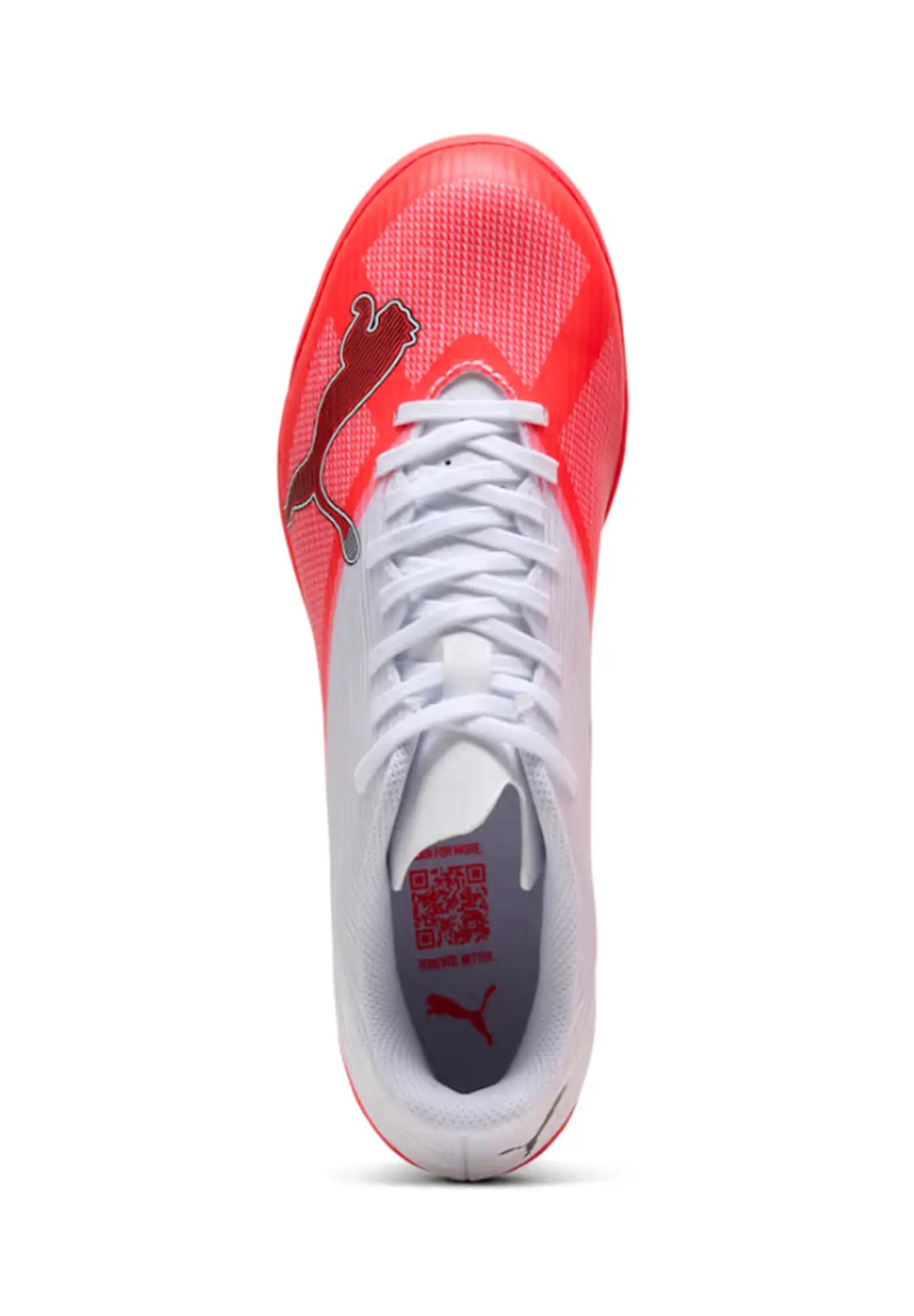 PUMA Herren ULTRA 7 PLAY IT Hallenfußballschuhe 109153-01  Red Black White 4/5