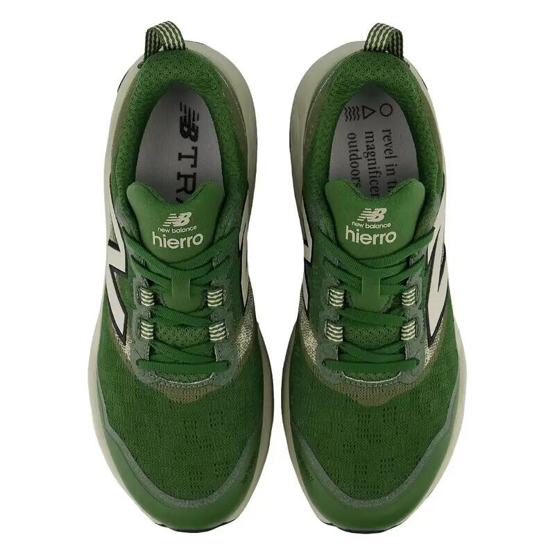Zapatillas New Balance Verdes Fresh Foam X Hierro v9 Dark Alpine Green con Ship 3/5