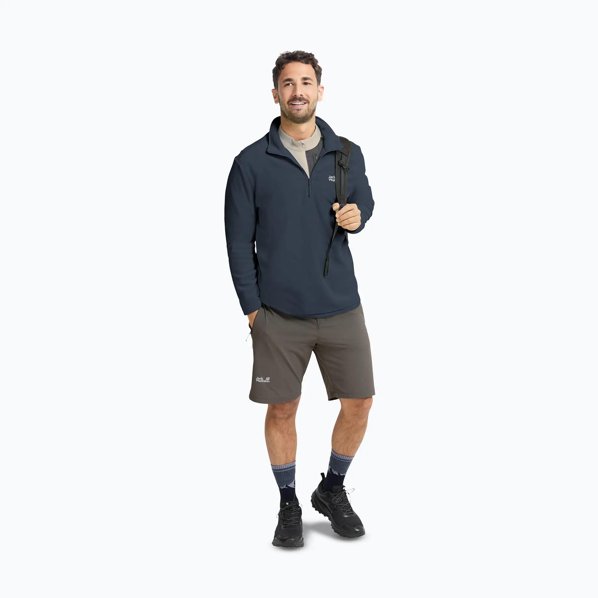 Bluza polarowa męska Jack Wolfskin Taunus 100 Half Zip 2/7