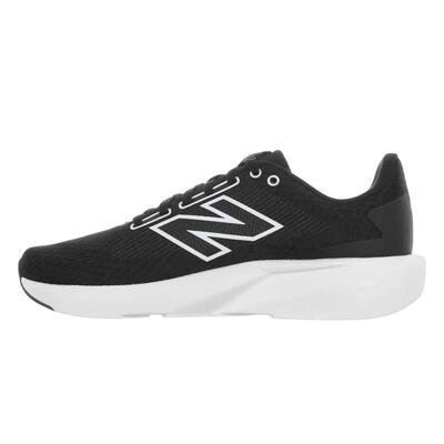 Heren 413 v3 mesh hardloopschoenen met lage hak (zwart)