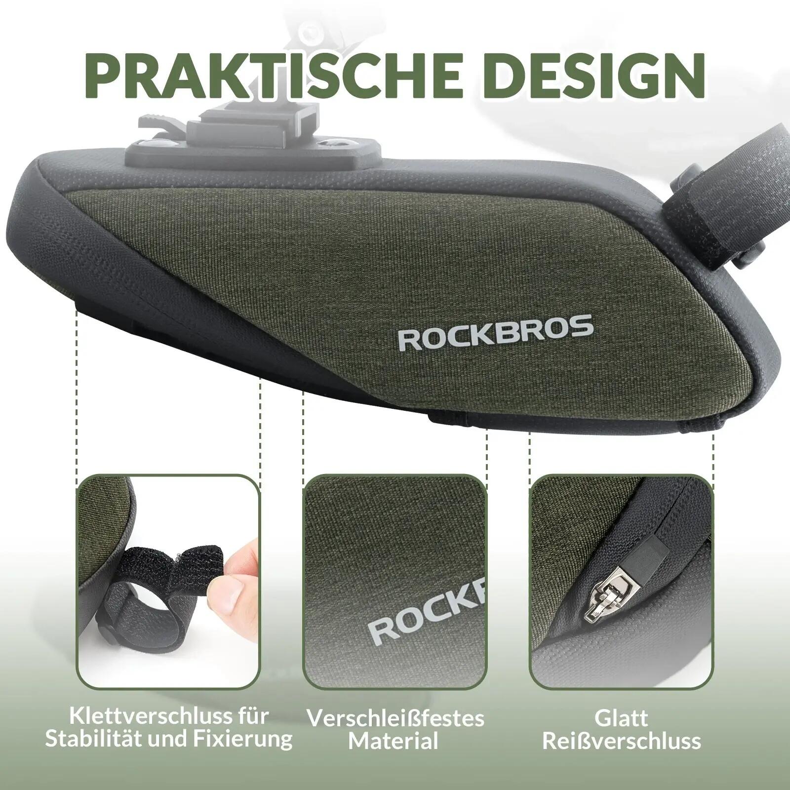 ROCKBROS Fahrrad Satteltasche Durchsichtigen PVC Kotflügel 3/7