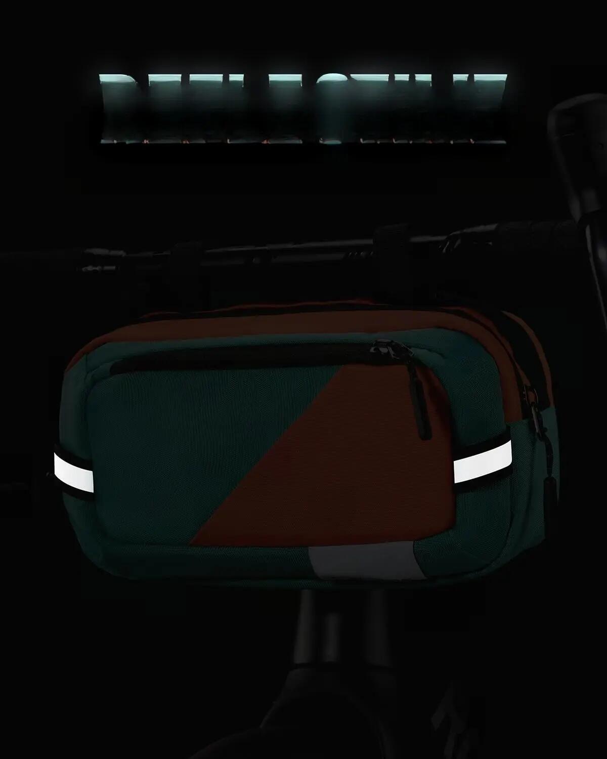 Bolsa de guidão com alça de ombro ROCKBROS 4/4