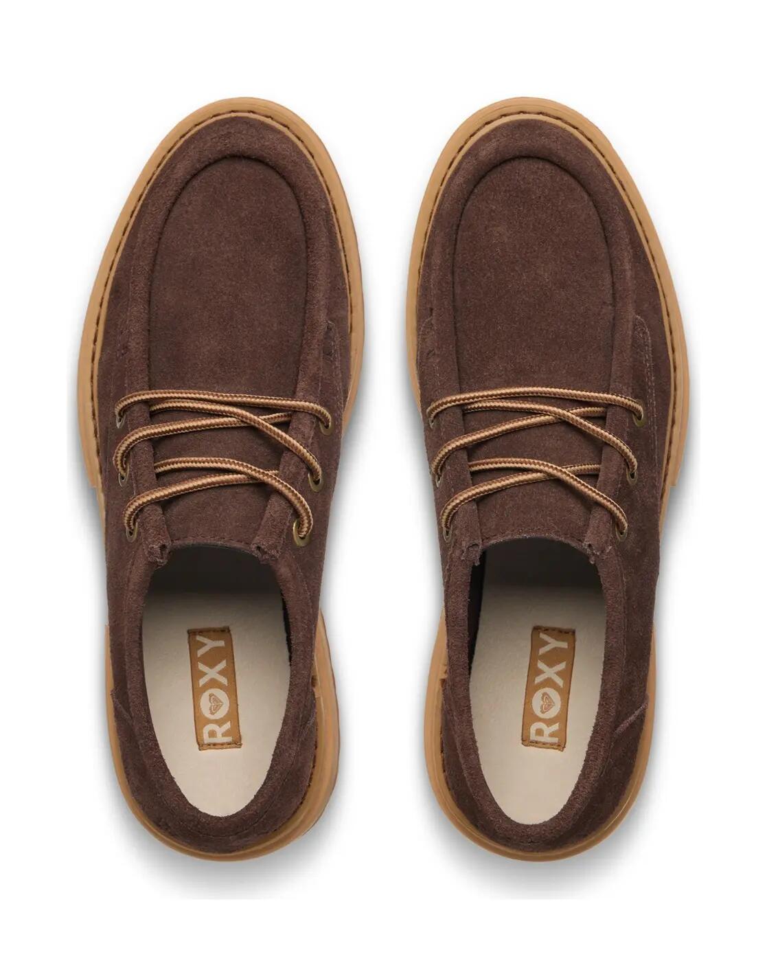Lederschuhe WORK IT LOW Braun Dames 4/4