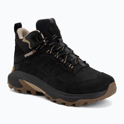 Scarpe da trekking da donna Merrell Maob Speed 2 Leather Mid Nere