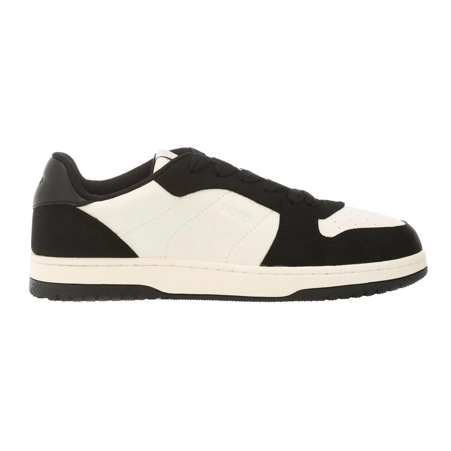 Baskets Tennis HADRIAN Femme (Blanc / Noir) 4/6