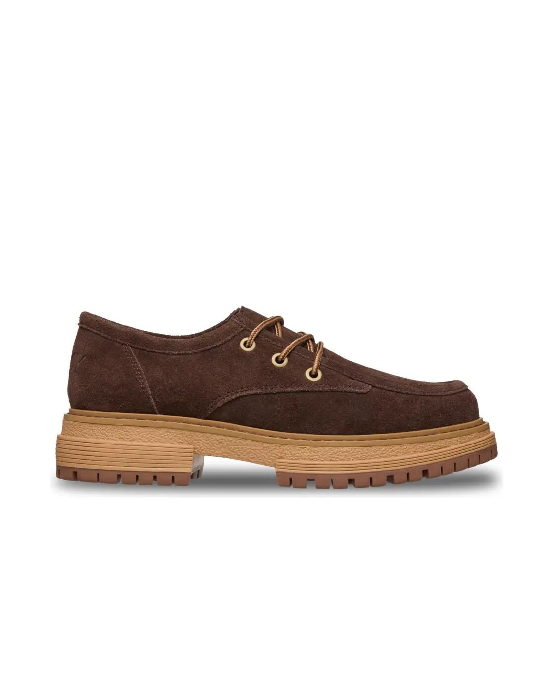 Lederschuhe WORK IT LOW Braun Dames 2/4