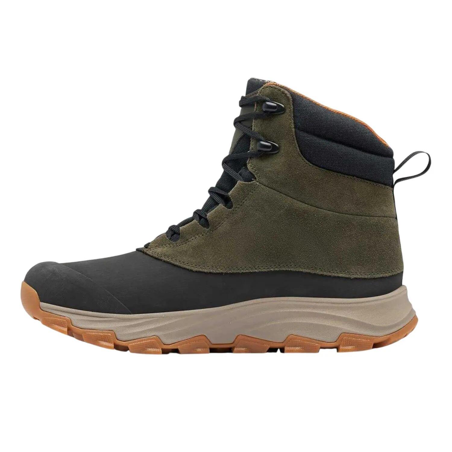 Mens Inifnity Expeditionist Suede Winter Boots (Deep Olive) 3/4