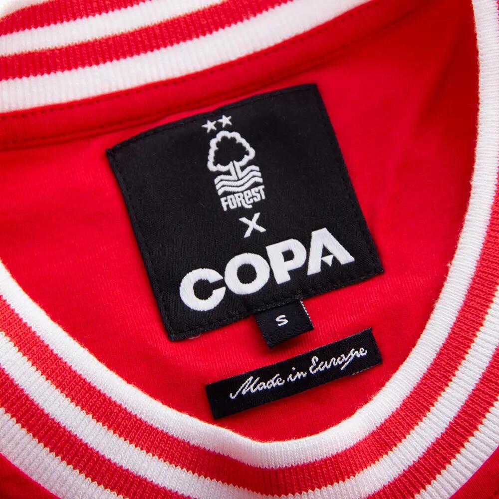 Camisola de Futebol Retro Nottingham Forest 1966 - 67 - Vermelha – COPA Football 6/7