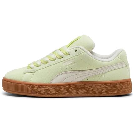 Zapatillas Puma Suede Xl Fat Laces, Verde, Mujer