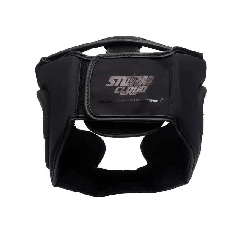 Casco de boxeo StormCloud StarFall negro/negro talla L/XL 5/7