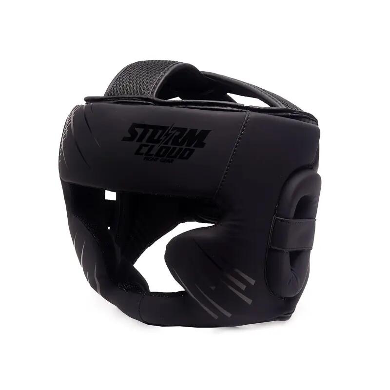 Casco de boxeo StormCloud StarFall negro/negro talla L/XL 3/7