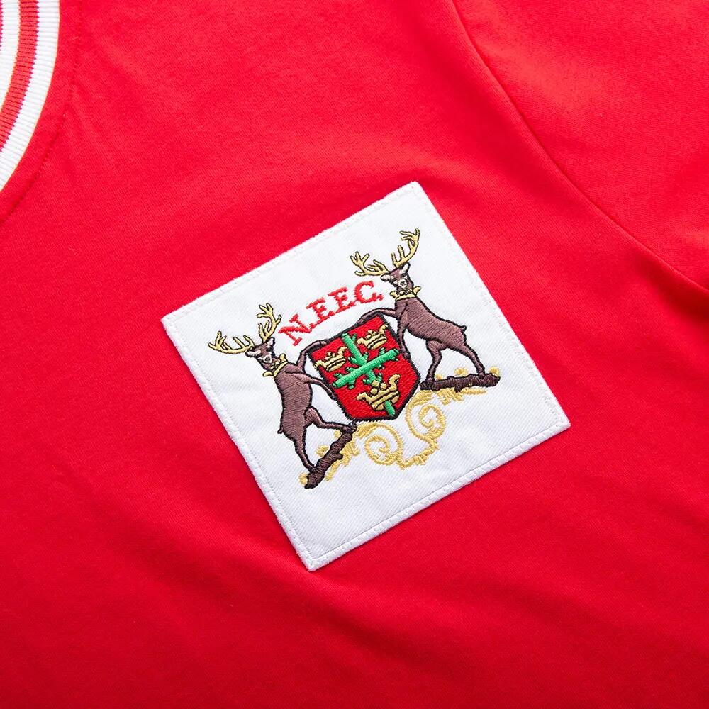 Camisola de Futebol Retro Nottingham Forest 1966 - 67 - Vermelha – COPA Football 2/7