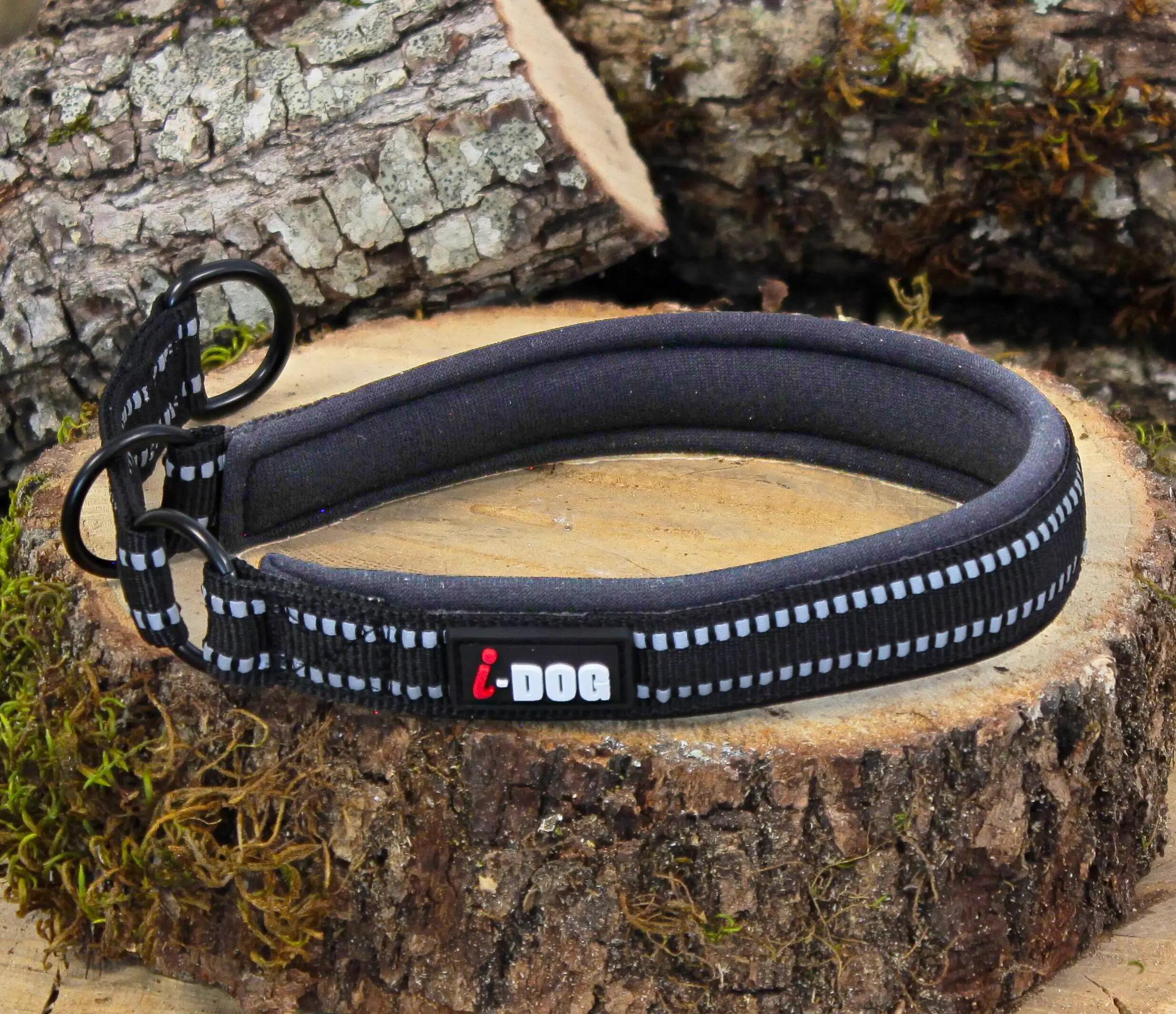 COLLIER ALPIN I-DOG semi-coulissant et rembourré noir XS 3/3