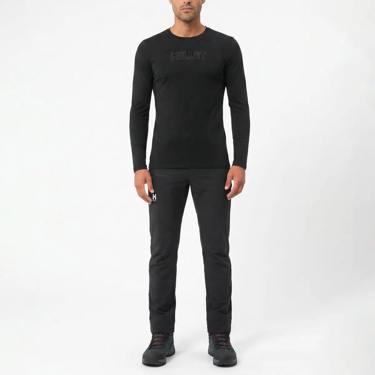 Camiseta Senderismo - Trekking Hombres  UBIC WOOL 2/3