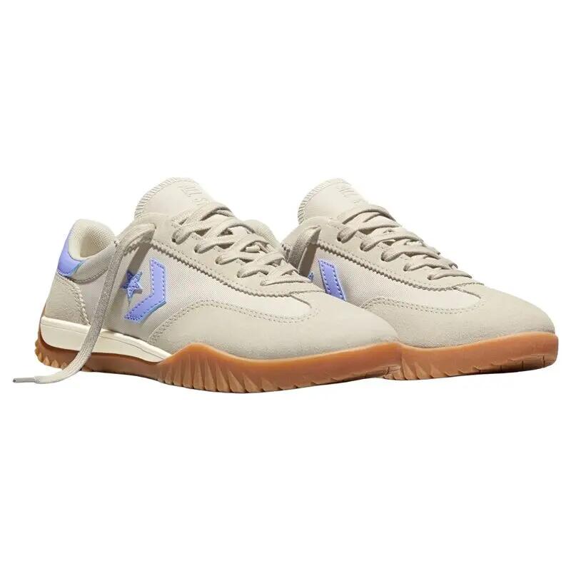 Zapatillas Converse Beiges y Moradas Run Star Trainer Sage Smoke Very Peri Cómo 2/5