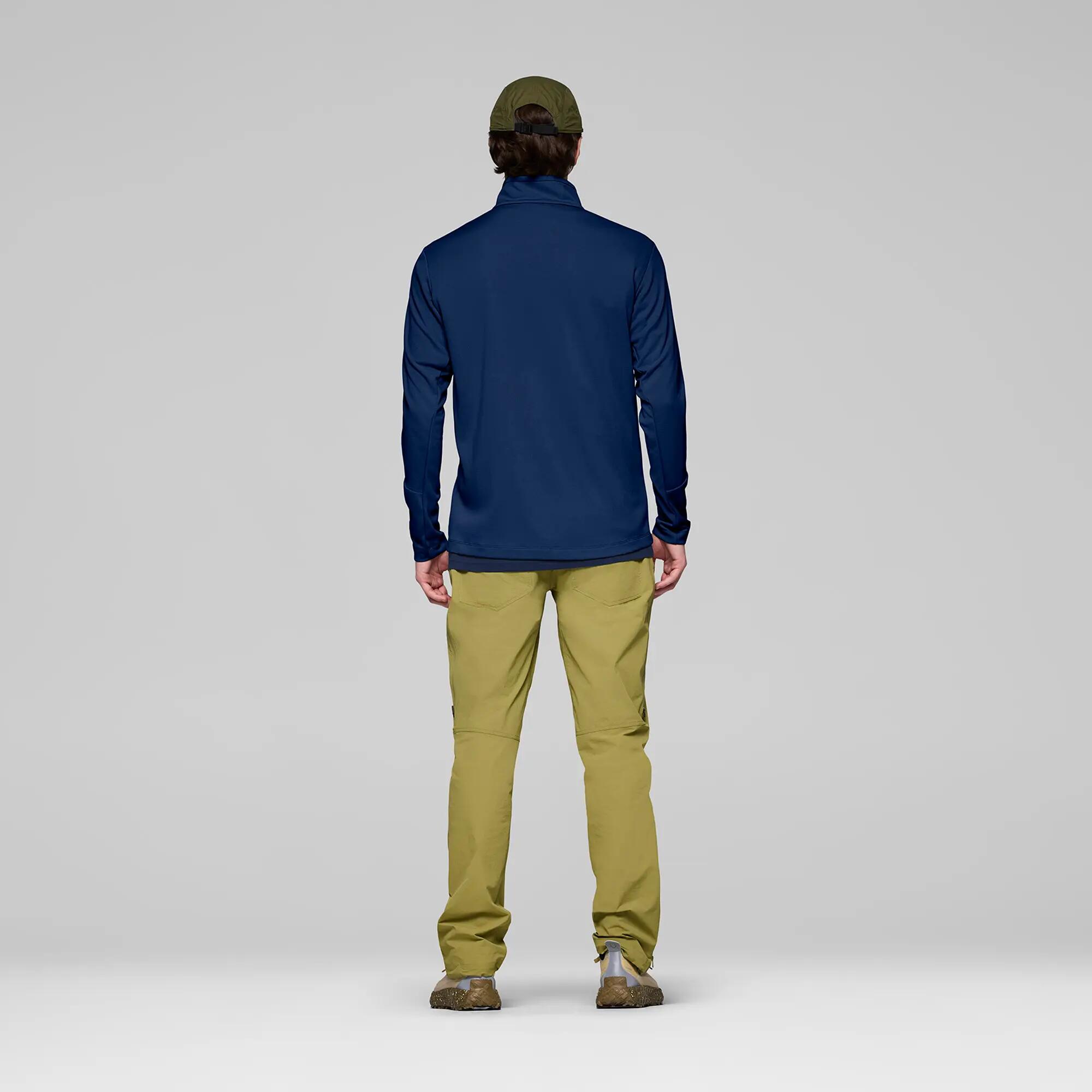 Bluza trekkingowa męska NORRONA Femund Warm1 Zip Neck 3/7