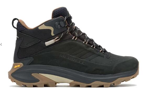 Scarpe da trekking da donna Merrell Maob Speed 2 Leather Mid Nere
