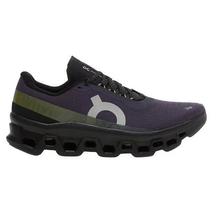 Zapatillas On Running Moradas Cloudmonster 1 Men Flint Black Cómodas y Ligeras