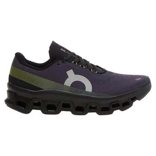 Zapatillas On Running Moradas Cloudmonster 1 Men Flint Black Cómodas y Ligeras 5/5