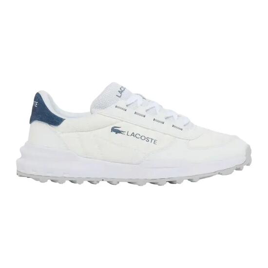 Zapatillas Lacoste Blancas Elite Active Evo White Dark Blue de Estilo Sofistica