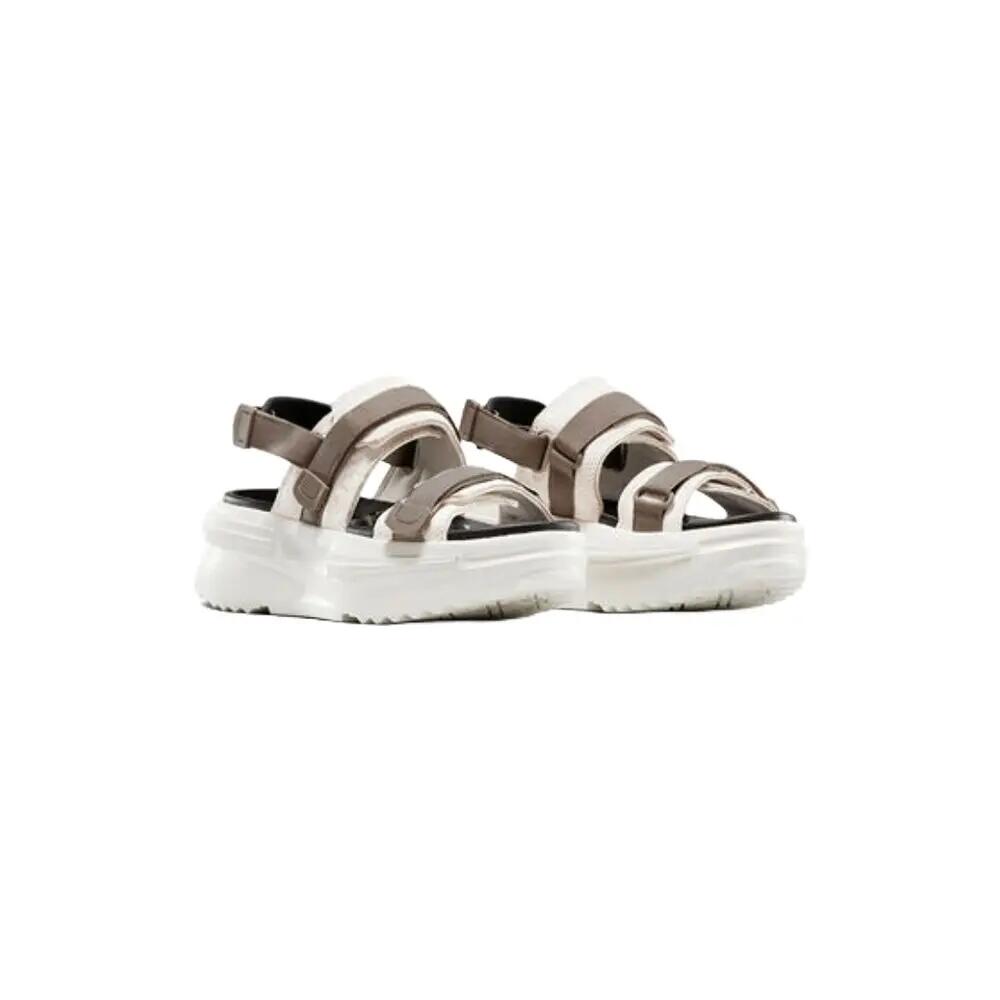 Sandalias Marrones y Blancas Converse  Run Star Utility Sandal CX Easy On Cómod 2/4