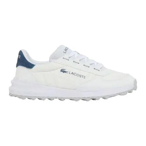 Zapatillas Lacoste Blancas Elite Active Evo White Dark Blue de Estilo Sofistica 5/5