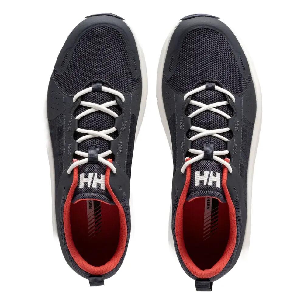 Zapatillas Azules Helly Hansen Ahiga EVO 5 Marine Lifestyle Shoes Navy Aler Lig 3/5