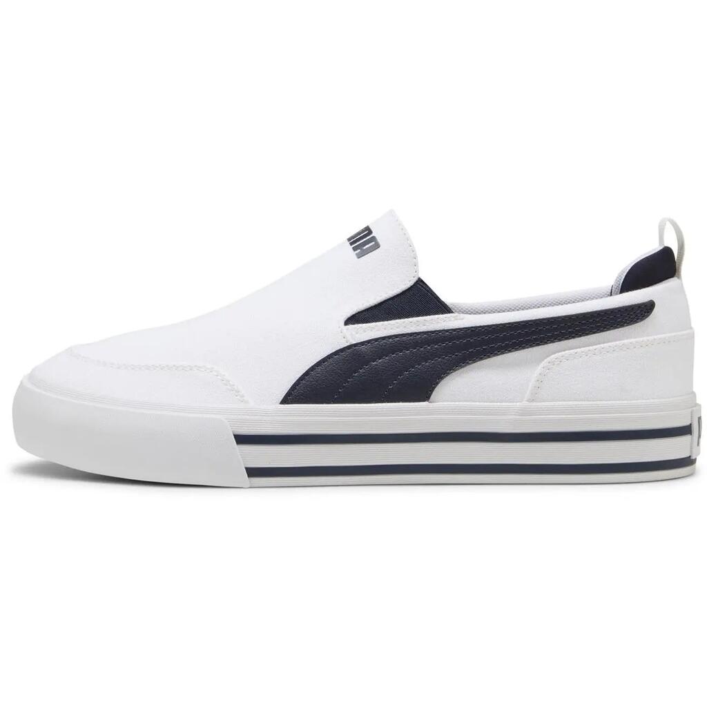 Sneakers Puma Court Classic Vulc Slipon, White, Unisex