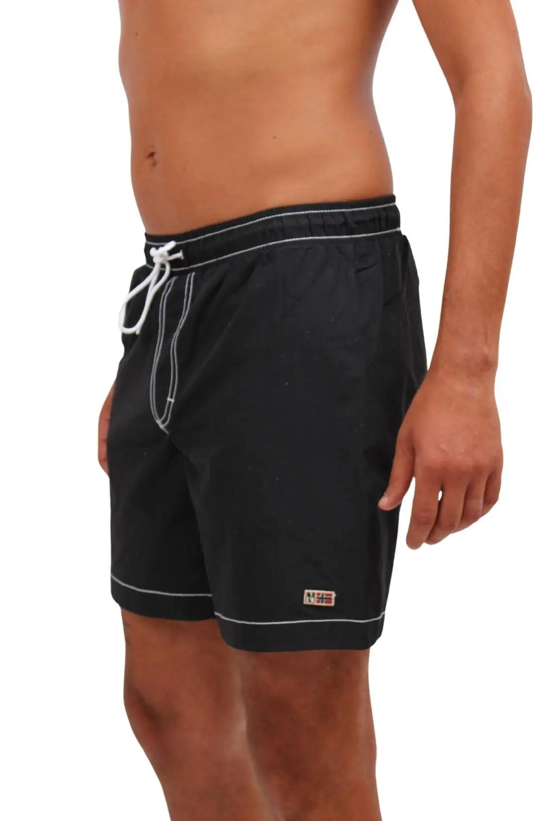 Maillot de bain - natation - homme - séchage rapide, cordon - verona - noir 3/4
