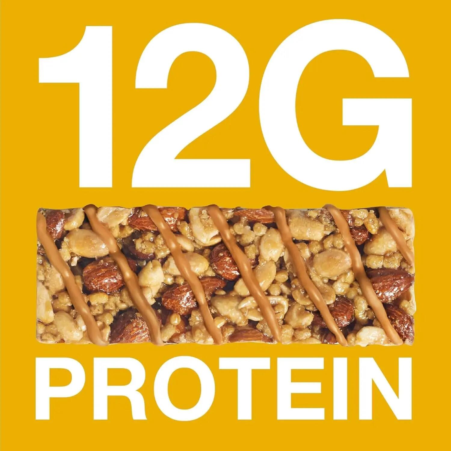 BE-KIND Protein Mix Chocolate Caramel Nut 72 Nussriegel für unterwegs & Training 4/7