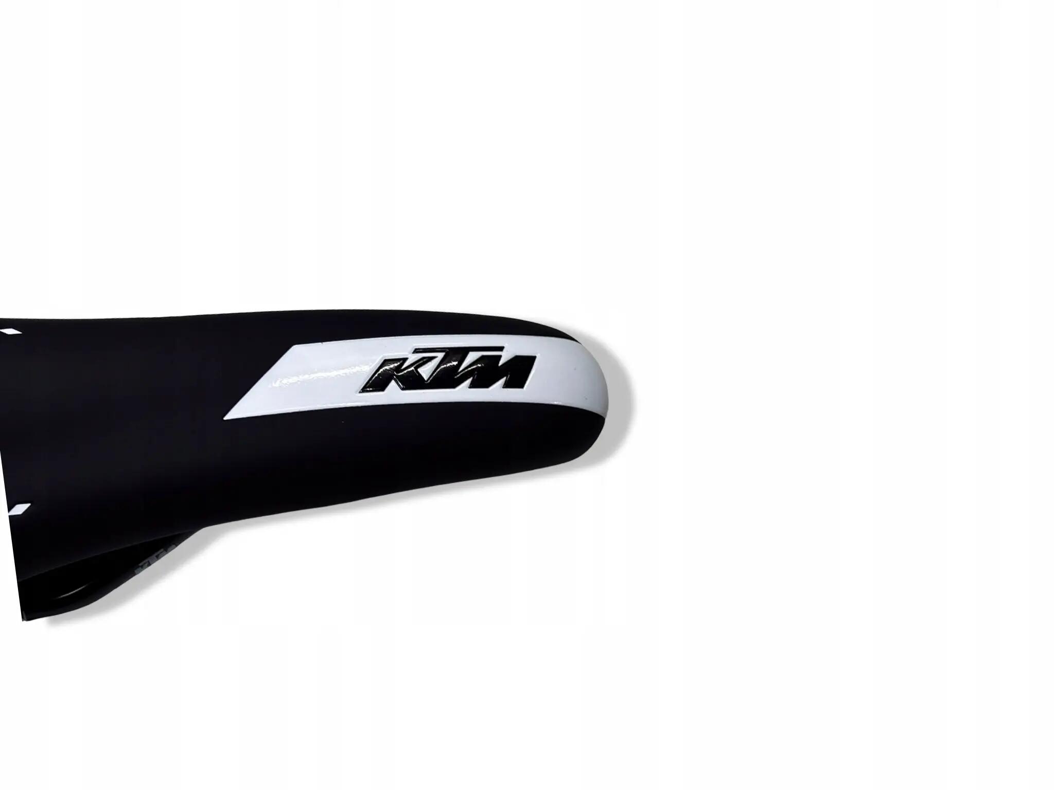Sillín de bicicleta de montaña KTM VELO SPORT en blanco y negro 3/9