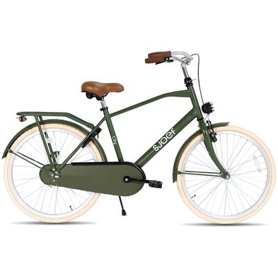 Sjoef city jongensfiets 22 inch - army green