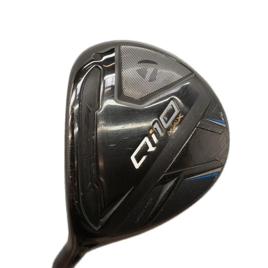 Left TaylorMade Qi10 MAX Fairway Wood / Flex Regular / #3/16