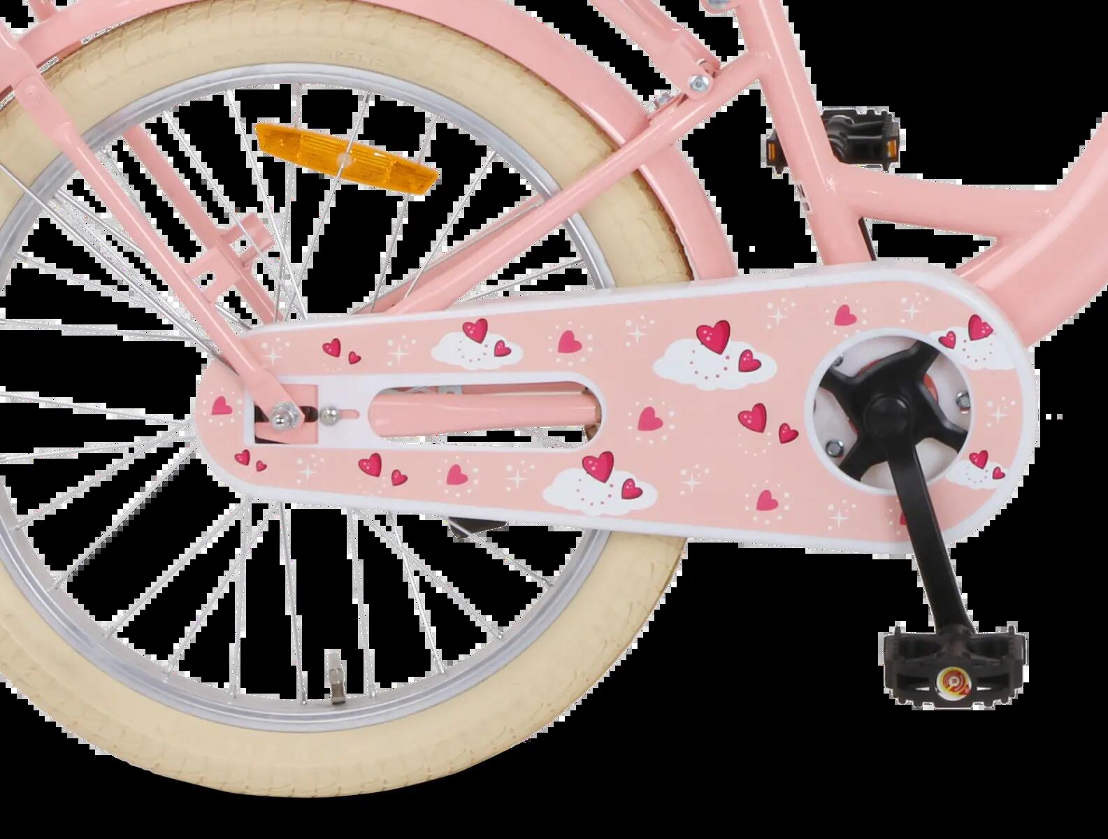 SJOEF Classic Meisjesfiets 18 inch - Roze 7/7