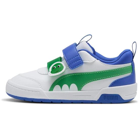 Zapatillas Puma Multiflex 2 Dino V Ps, Blanco, Niños