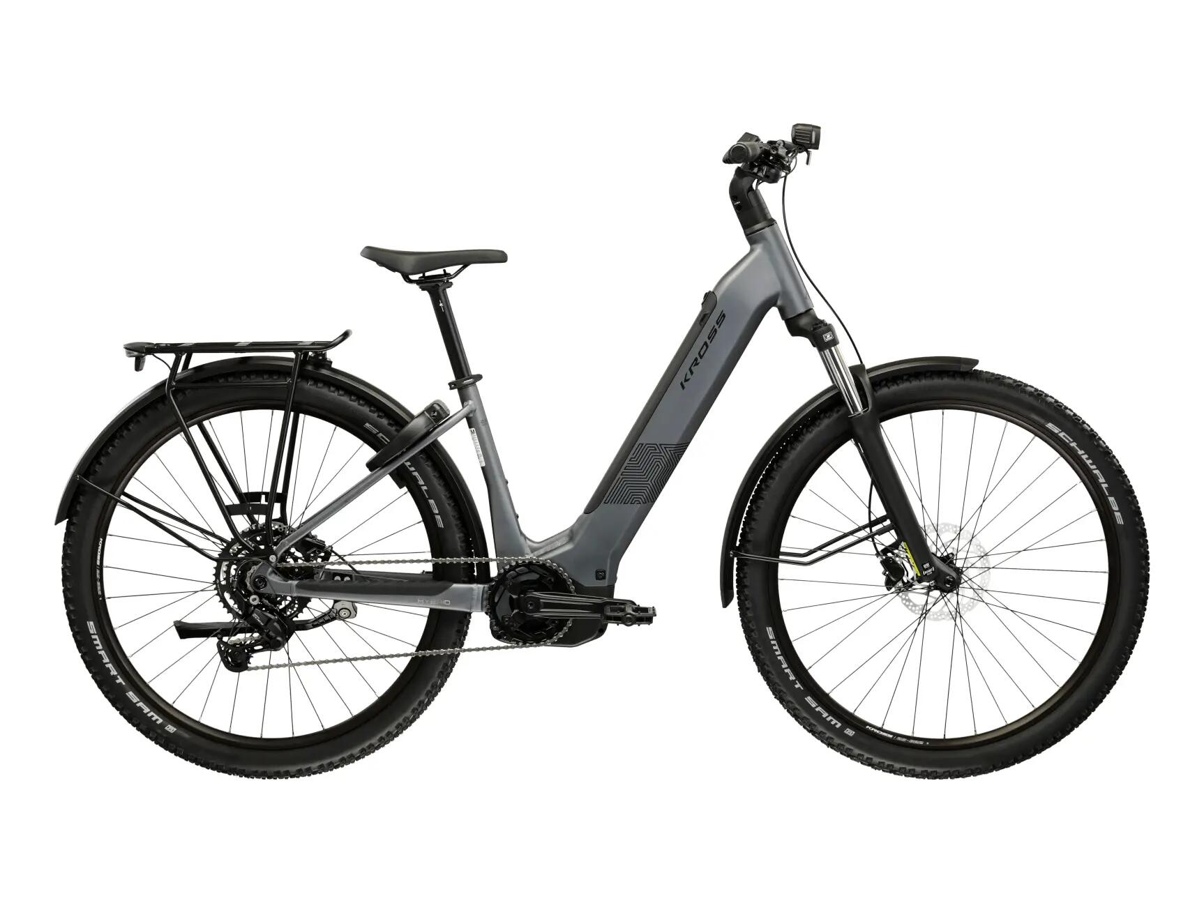 Rower elektryczny górki Kross INFLUX HYBRID SUV 2.0 29