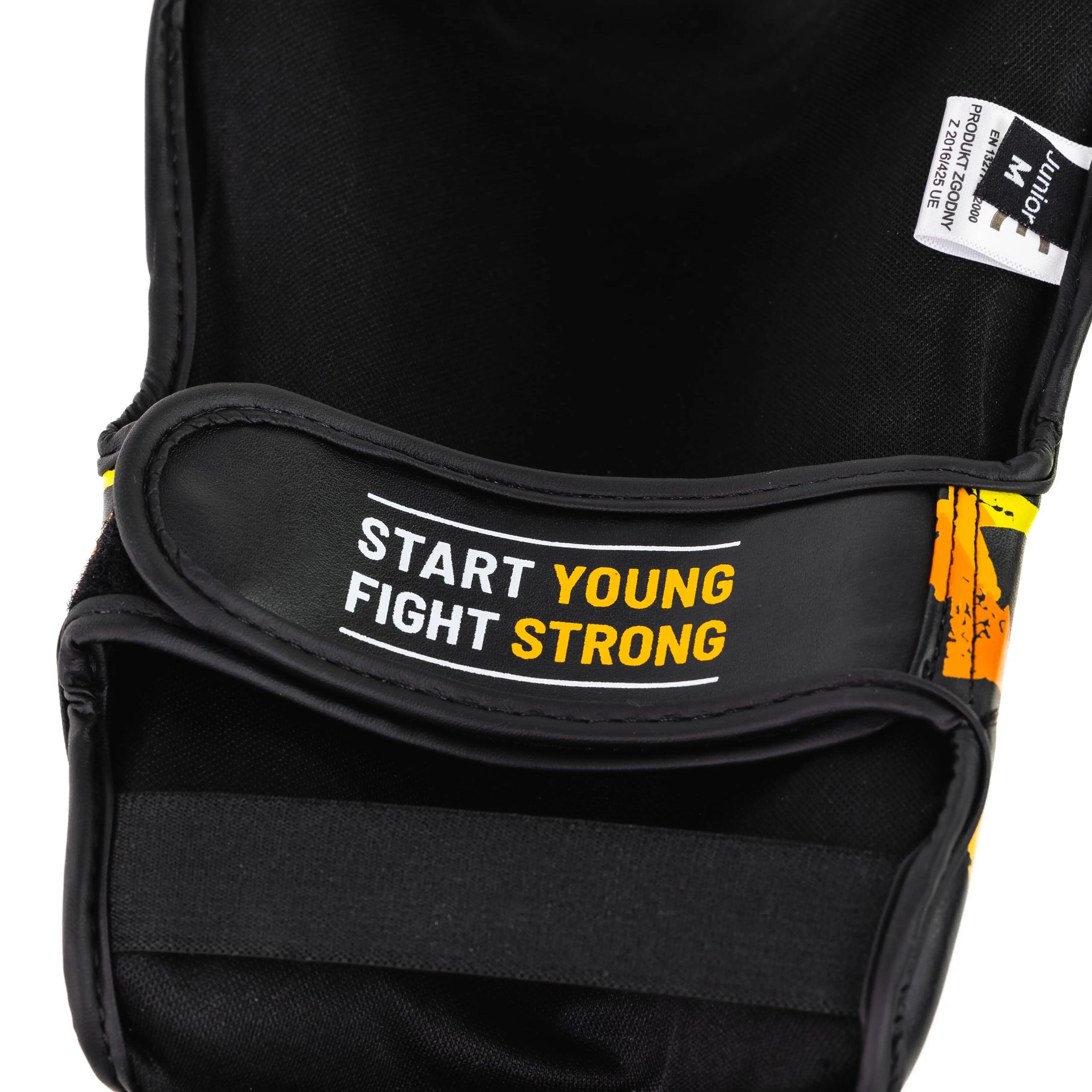 Caneleiras StormCloud Lynx Aztech Special Edition Junior L para crianças 6/7