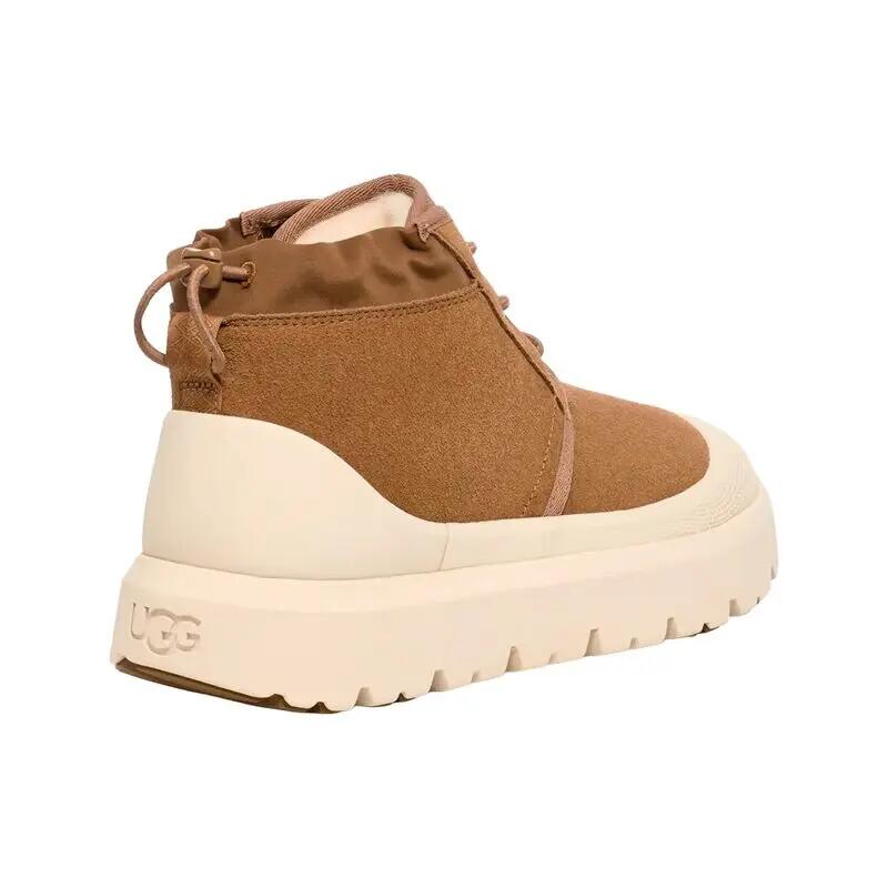 Botines Marrones UGG Neumel Weather Hybrid Boot Chestnut Whitecap de Ante Imper 3/5