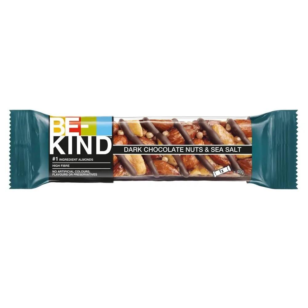 BE-KIND Nussriegel Mix 24 Riegel für unterwegs & Training 6/6
