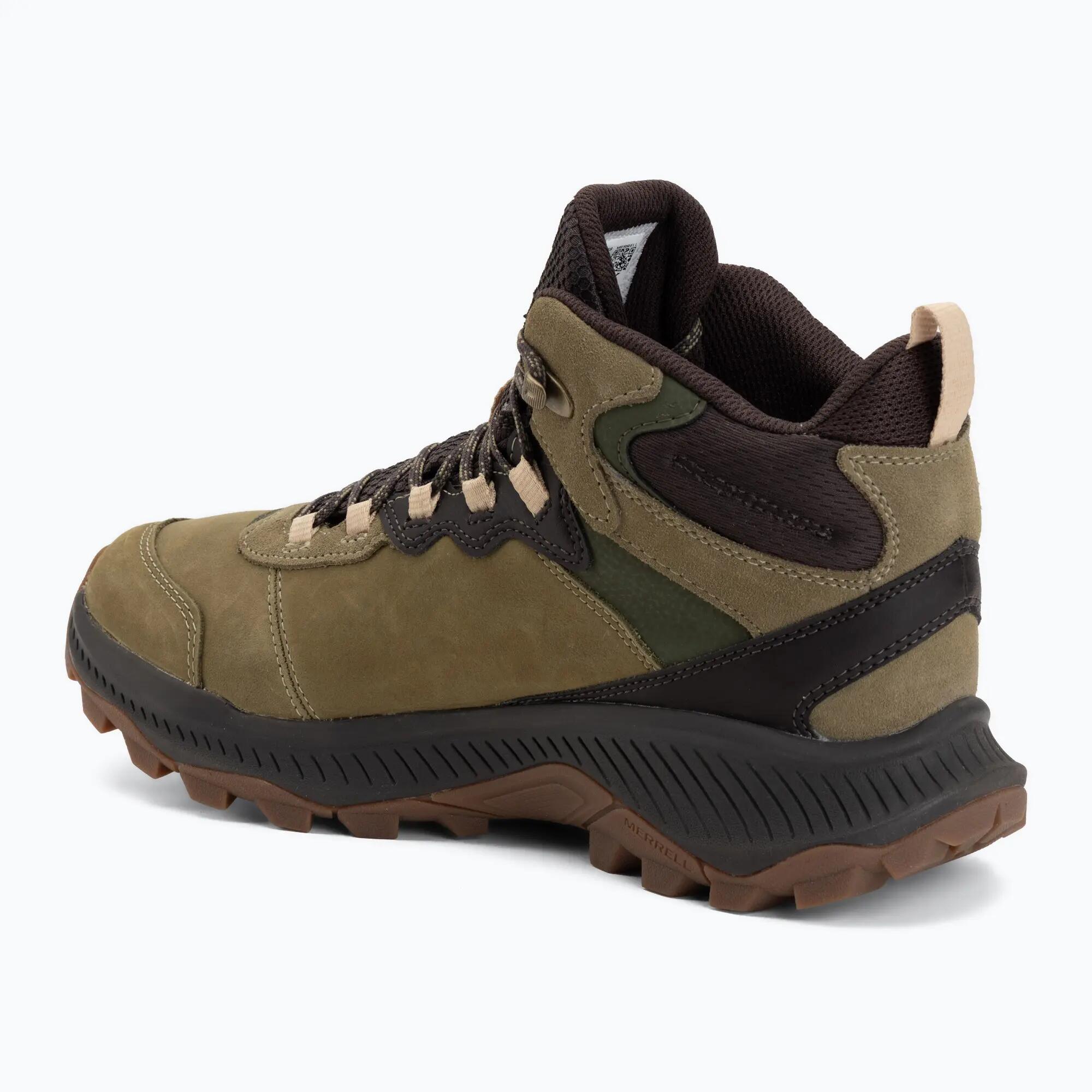 Buty turystyczne męskie Merrell Speed Strike 2 Leather Mid Khaki 3/7