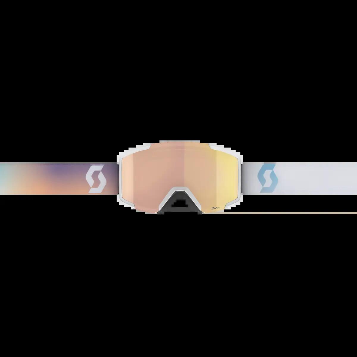 Scott Shield Skibril - Wit/Roze 2/3