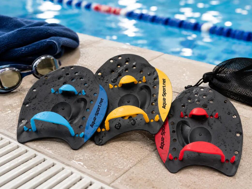 Wiosełka do pływania Aqua-Sport Swim Hand Paddle Pro 4/6