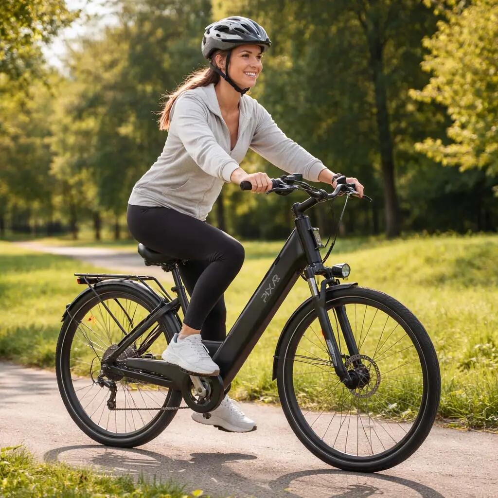 Volwassen elektrische fiets C1, banden 27,5" × 1,95", accu 36V 13Ah. 8/11